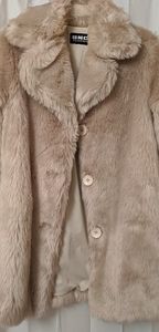 Fake fur coat